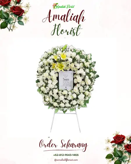 Krans Bunga Duka Menawan Klambu